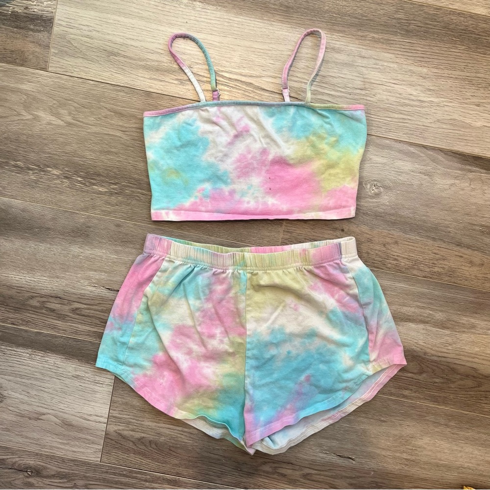 Tie Dye Cami Pajama Set